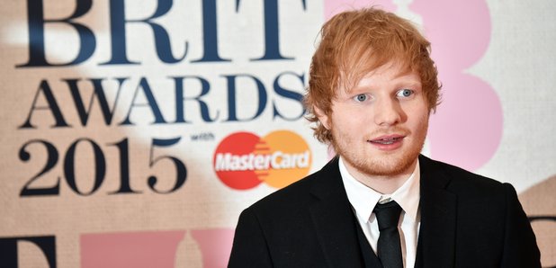Ed Sheeran BRIT Awards 2015