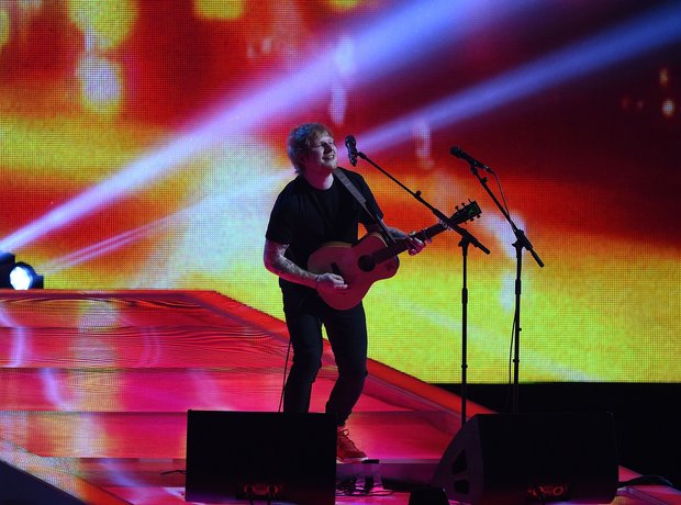 Ed Sheeran BRIT Awards 2015 Performance