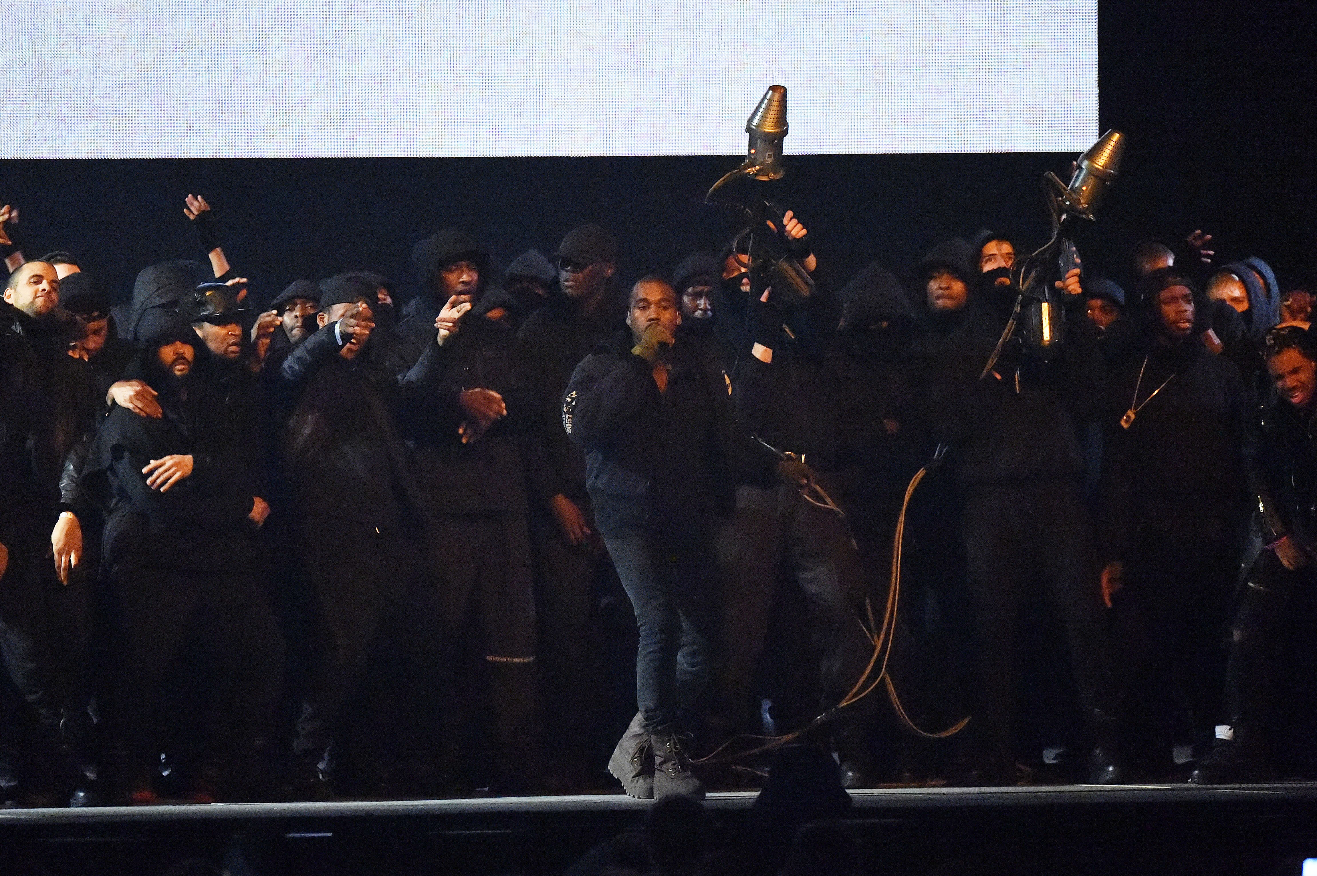 Kanye West BRIT Awards 2015 Performance