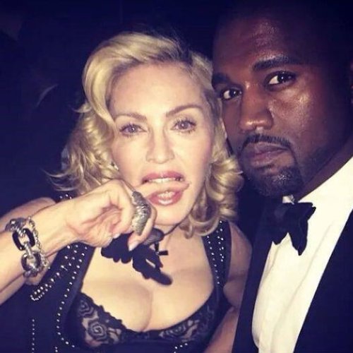 Kanye West and Madonna