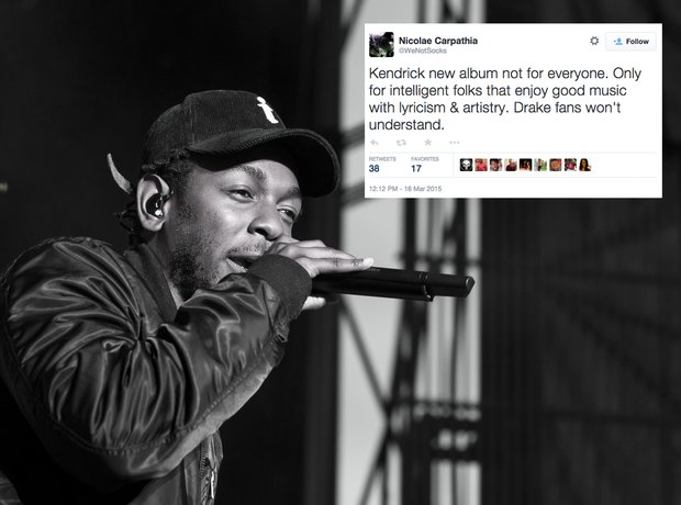 17 People That Heard Kendrick Lamar's New Album And Compared It To