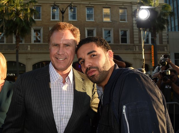 Drake and WIll Ferrell 'Get Hard' Premiere