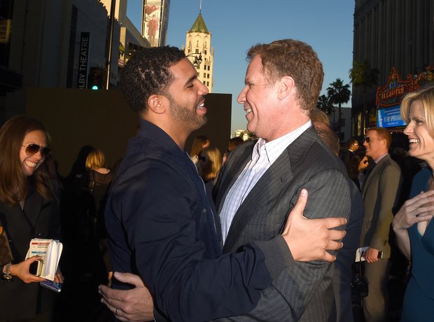 Drake and WIll Ferrell 'Get Hard' Premiere