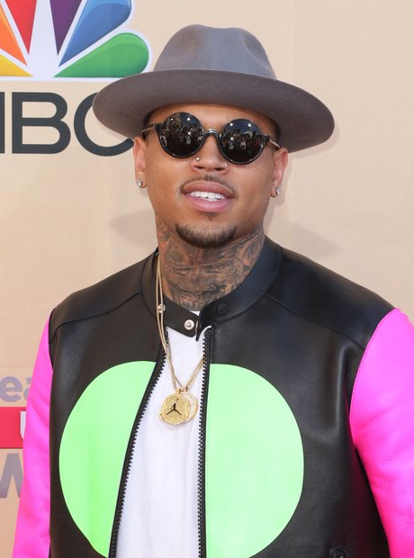 Chris Brown iHeartRadio Awards Red Carpet 2015 