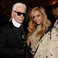 Image 2: Karl Lagerfeld and Beyonce