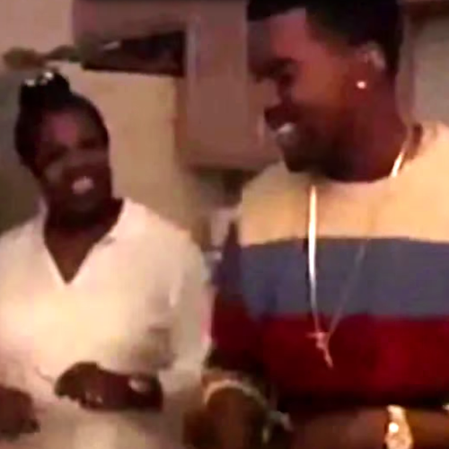 Kanye West and mum Donda video