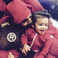 Image 1: Chris Brown and daughter Royalty 