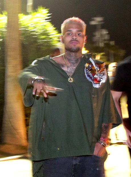 Chris Brown Coachella 2015