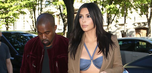 Kim Kardashian and Kanye West