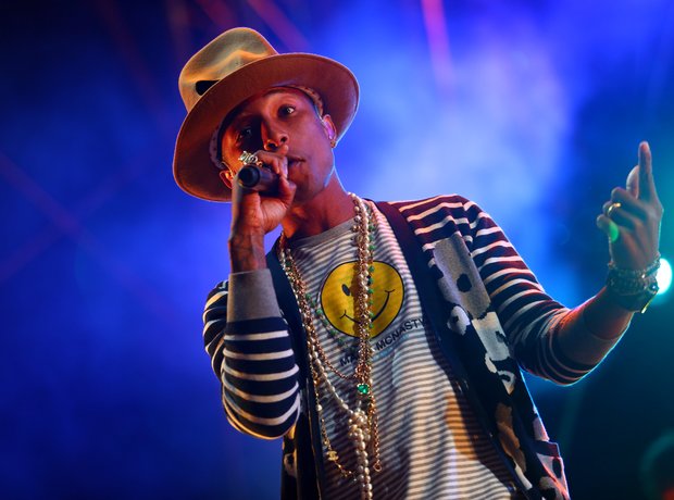 Pharrell Williams at Coachella Festival 2015