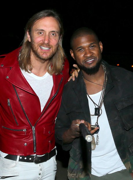 Usher and David Guetta Coachella 2015