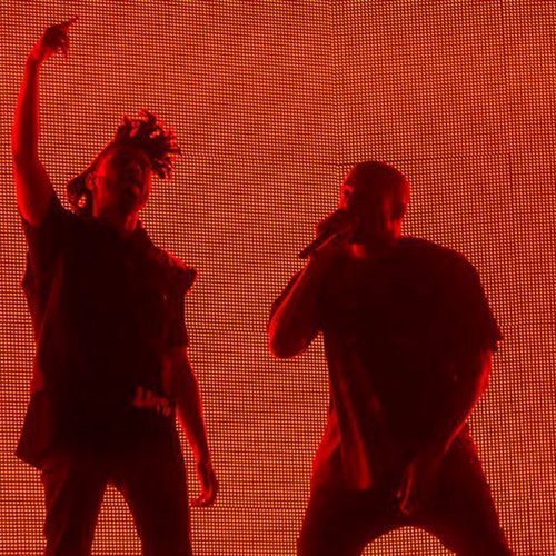 Kanye West The Weeknd Coachella 2015