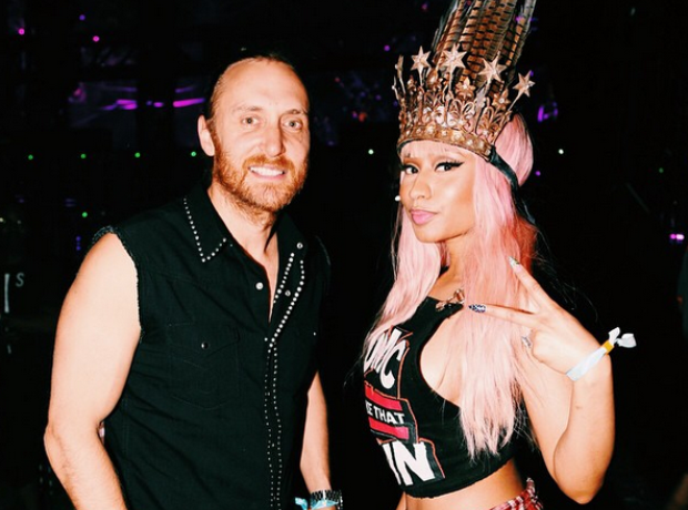 Nicki Minaj David Guetta Coachella 2015