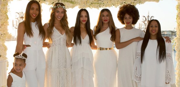 Tina Knowles Wedding photos