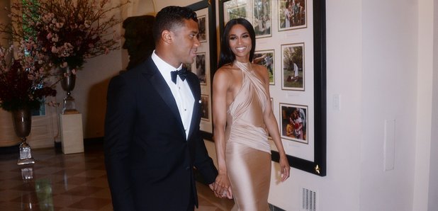 Ciara and Russell Wilson