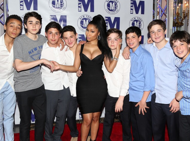 Nicki Minaj at Bar Mitzvah