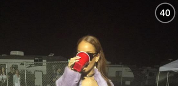 Rihanna snapchat