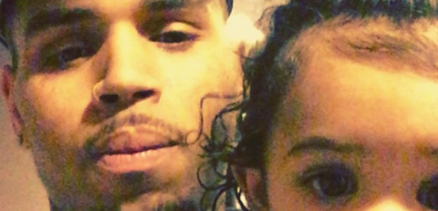 Chris Brown and daughter Royalty