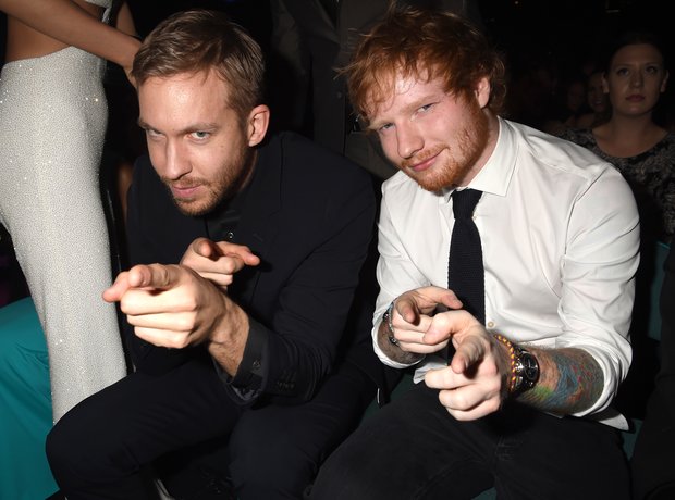 Calvin Harris and Ed Sheeran Billboard Music Award