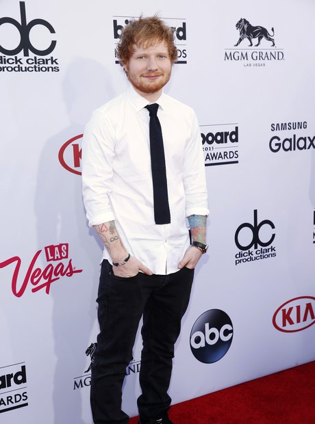 Ed Sheeran Billboard Music Awards 2015 Red Carpet 