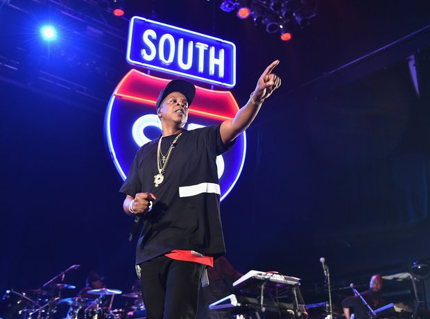 Jay-Z performs during TIDAL X