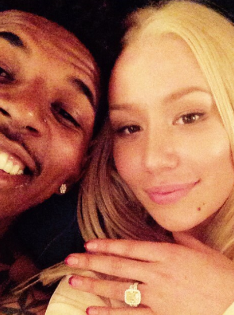 Iggy Azalea Nick Young engagement ring
