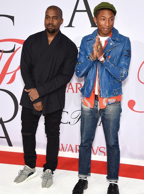 Kanye West Pharrell 2015 CFDA Fashion Awards 9