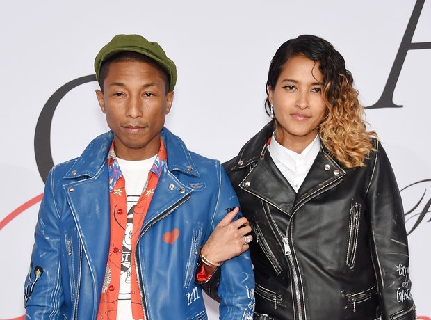 Pharrell Williams, Helen Lasichanh, 2015 CFDA Fash