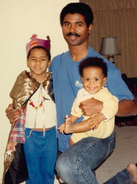 Big Sean and Dad