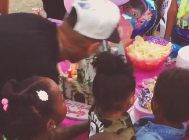 Chris Brown daughter Royalty 1st Birthday
