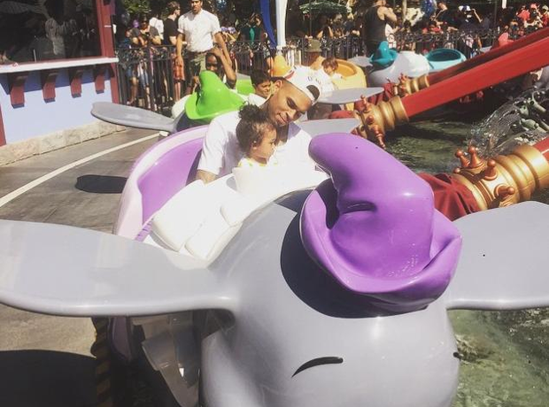 Chris Brown Royalty Daughter Disney Instagram