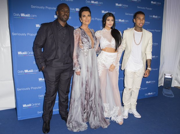 Kylie Jenner, Kris Jenner and Tyga