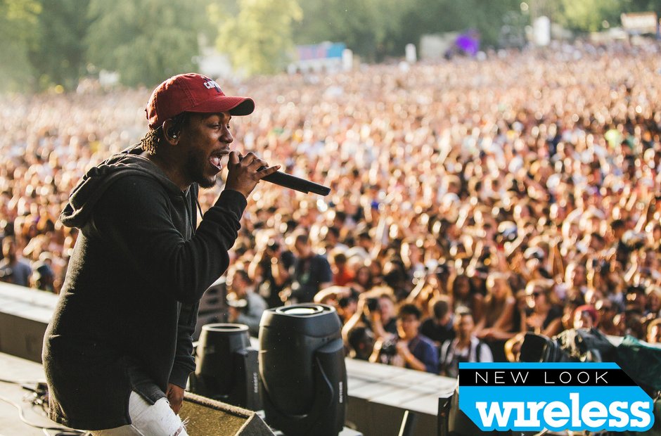 Kendrick Lamar Wireless Festival 2015 