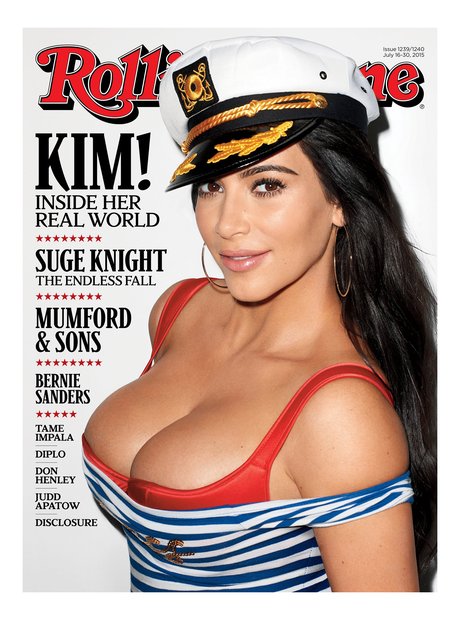 Kim Kardashian Rolling Stone Magazine 2015