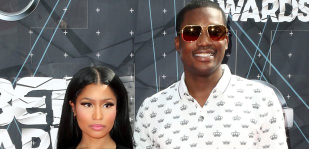 Nicki Minaj and Meek Mill BET Awards Red Carpet 20