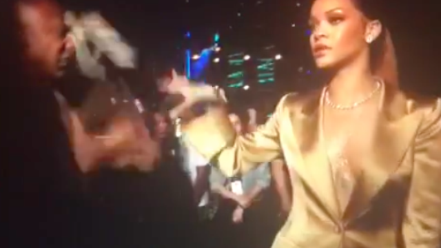 Watch The Moment Rihanna Threw Money At Bet S Head Of Programming