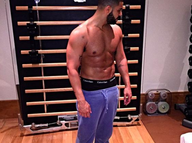 Drake topless Instagram