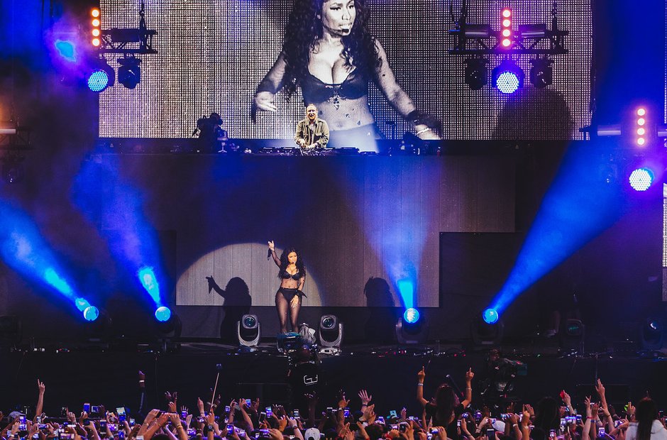 Nicki MInaj Wireless Festival 2015