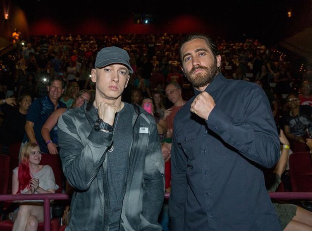Jake Gyllenhaal and Eminem