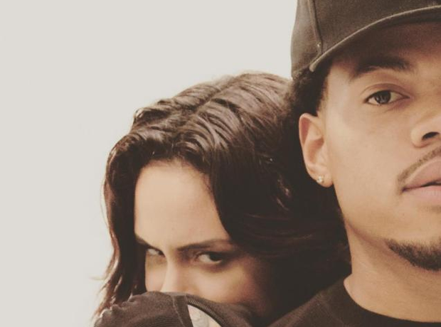 Chance The Rapper and Kehlani close up