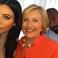 Image 2: Kim Kardashian Kanye West Hilary Clinton selfie 