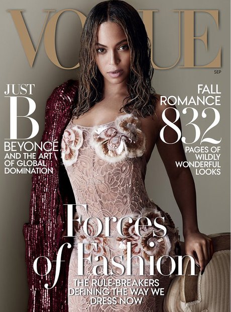 Beyonce VOUGUE 2015