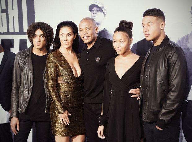 And the moment Dr. Dre celebrated the making of it with his wife and family at... - Capital XTRA