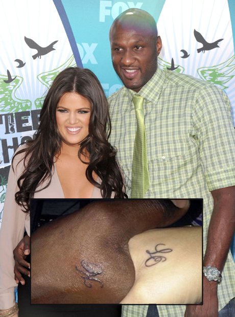 Khloe Kardashian Lamar tattoo