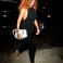Image 4: Rihanna Side Boob Black Jumpsuit 