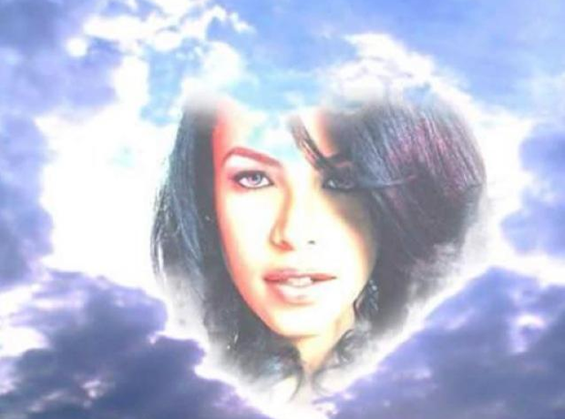 Aaliyah in the clouds