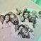 Image 4: Kim Kardashian, Kanye West, Tyger, Kylie Polaroid 