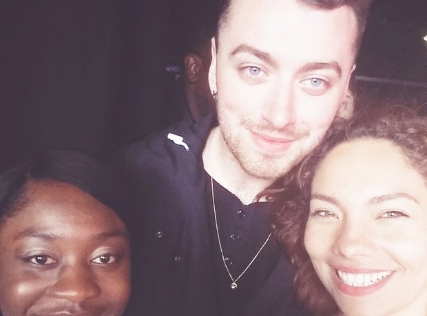 Stunning Selfie with Susan, Stephanie & Sam Smith