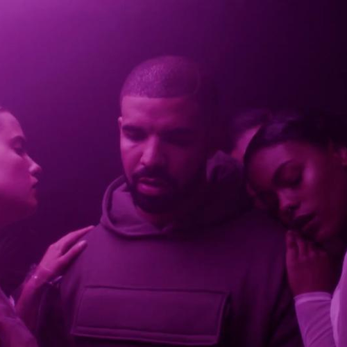 Drake caressed by women in My Love video