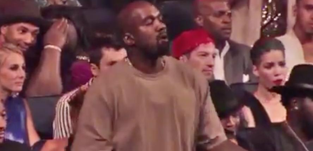 Kanye West Dancing To The Weeknd Performance